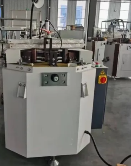 100mm Blade Stroke × 3500mm Frame Capacity Heavy-Duty Single Head Aluminum Window Door Corner Crimping Machine