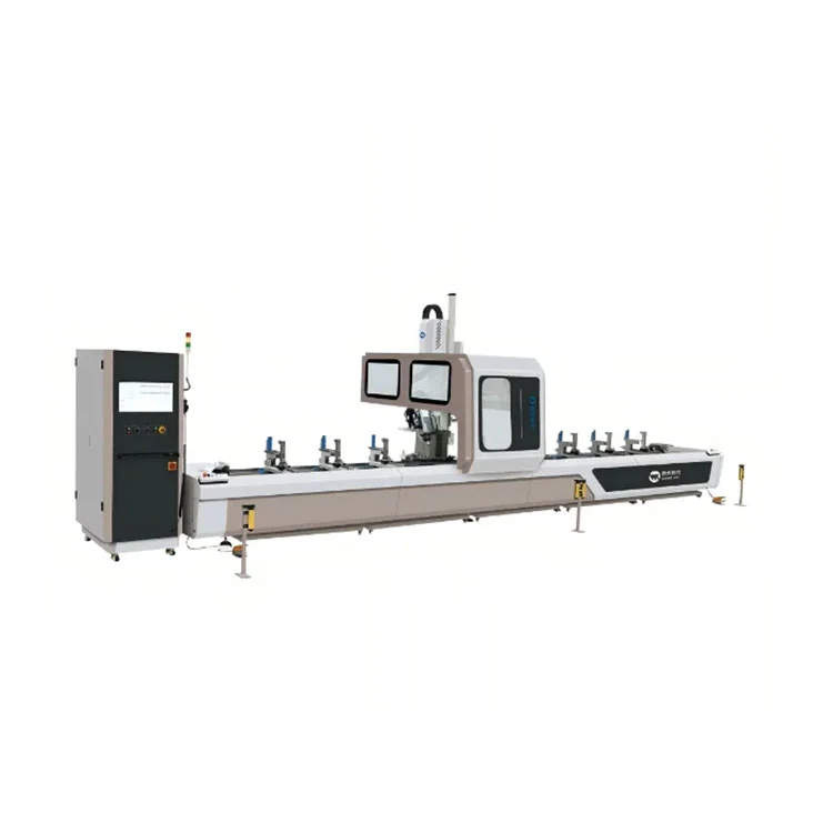 4-Axis CNC Curtain Wall Drilling Center ສູນຂຸດເຈາະຝາ