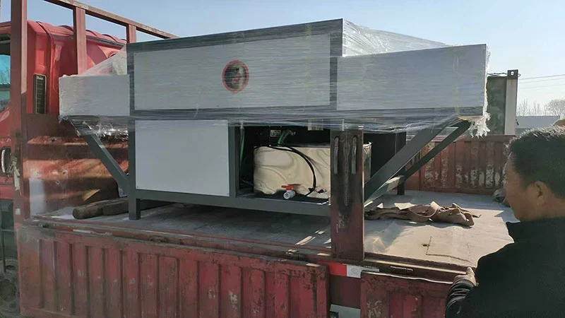 Horizontal Insulated Glass Washing And Drying Machine