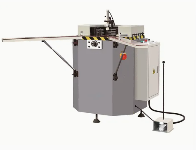 ndustrial Grade 100mm x 3500mm High-Precision Single Head Aluminum Window & Door Corner Crimper
